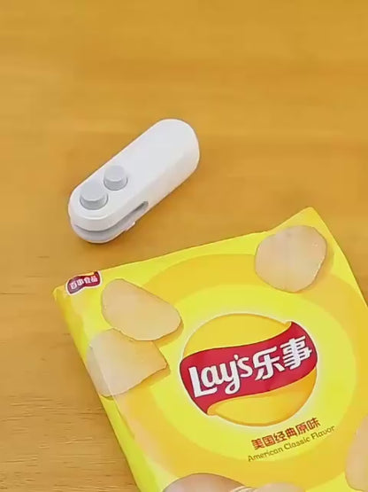 Portable Mini Sealing Machine & Cutter 2-in-1